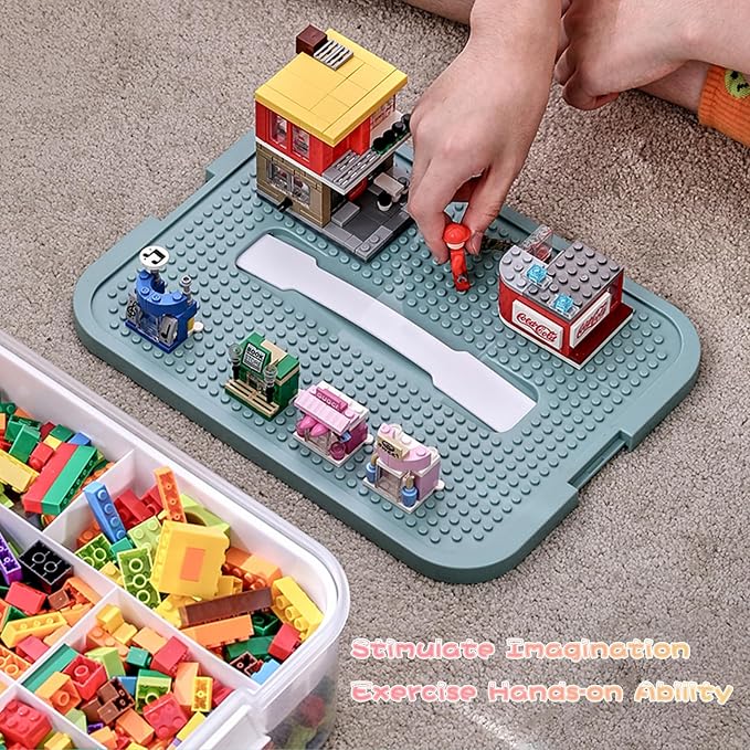 Toys Organizer Storage Case for Lego Box Kids Toy Stackable Building Blocks - Image 2