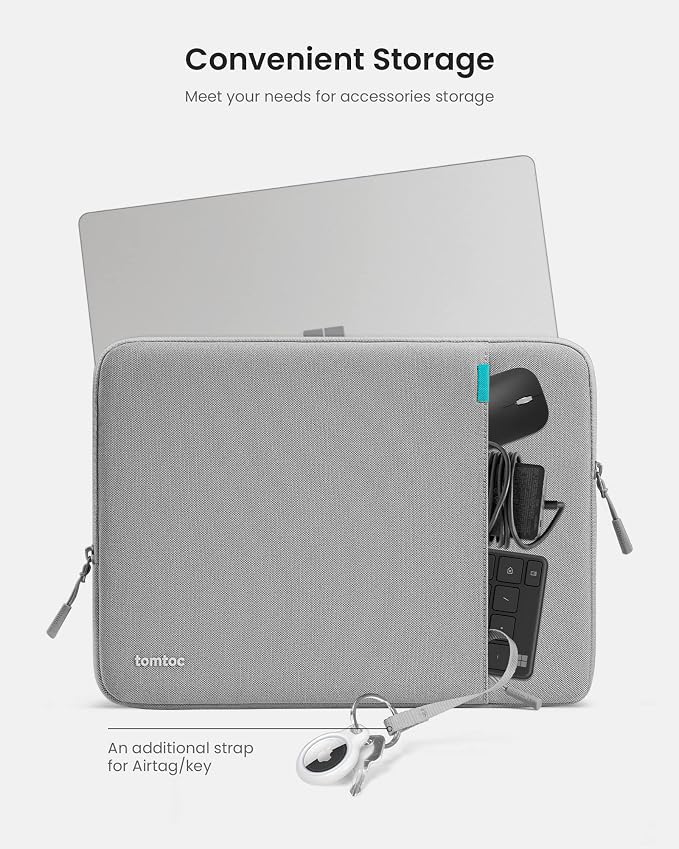 tomtoc 360° Protective Laptop Sleeve - Image 5