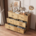 Fameill Dresser for Bedroom, 6 Drawer Wide Dresser Organizer with