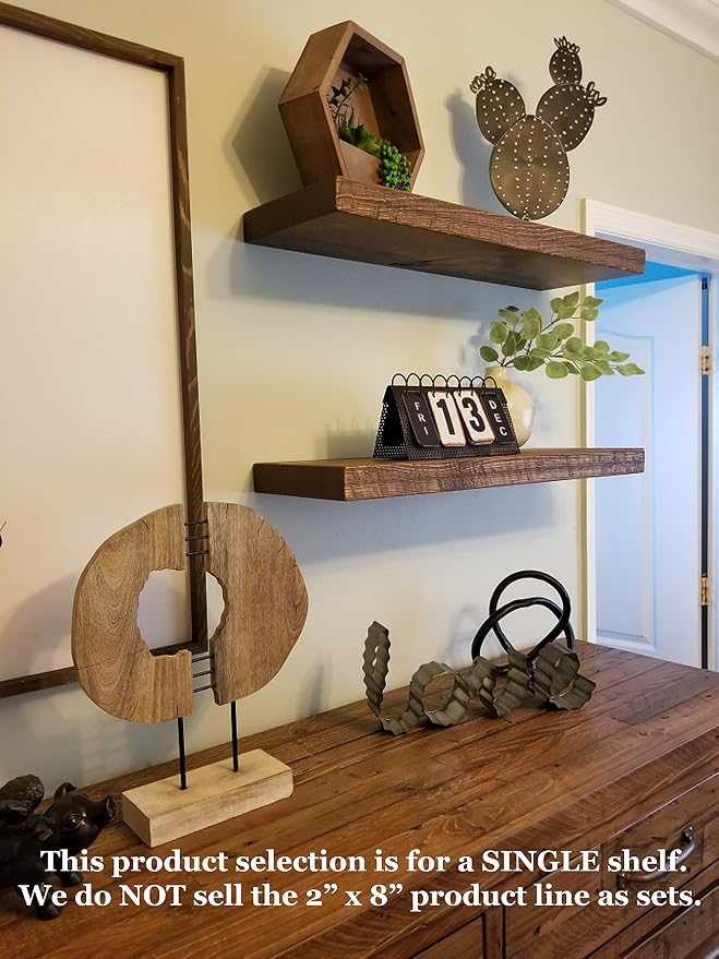 joelsantiques - 36 Inch Wooden Floating Shelves - Image 8