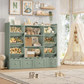 HITHOS 55" W Kids Toy Storage Organizer, Large Toy Box by HITHOS
