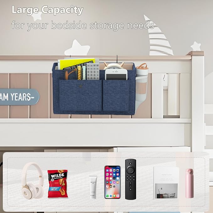 Bedside Caddy Bedside Organizer - Image 5