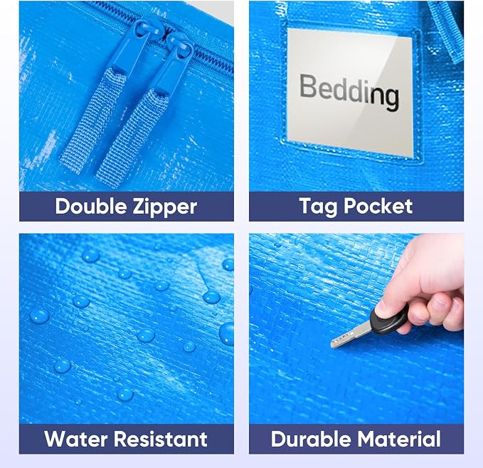 TICONN 4 Pack Extra Large Moving Bags - Image 6