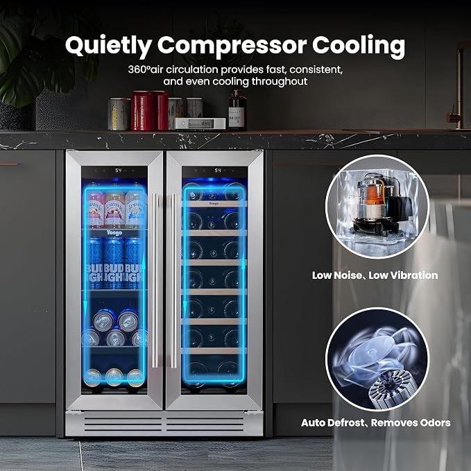 Yeego Wine and Beverage Refrigerator - Image 2