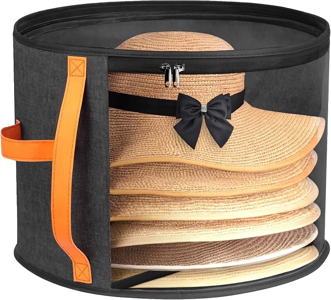 Oversized Clear Hat Storage Box by kushon