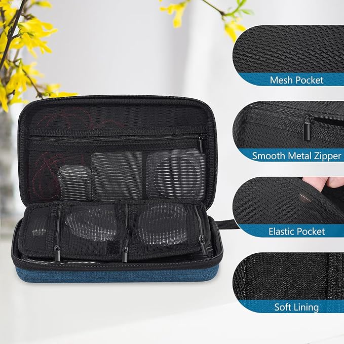 ProCase Large Hard Travel Electronic Organizer Case - Image 3