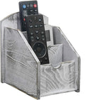 VERGOODR 3 Slot Rustic Wooden Remote Control Frame Media Organizer, Office by VERGOODR