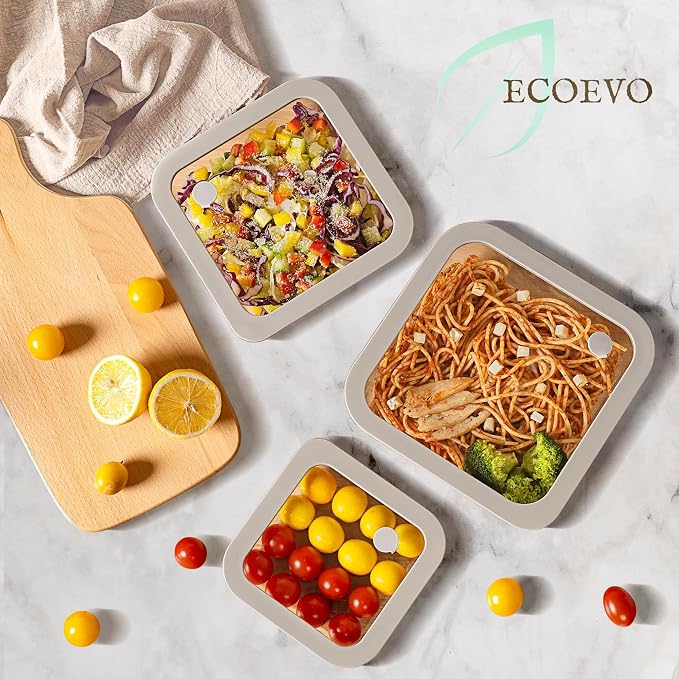 Glass Food Containers with Glass Lid, Microwave Safe Food Storage Container Set - Image 5