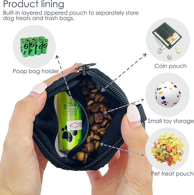 Dog Treat Pouch for Pet Walking and Training - Image 3