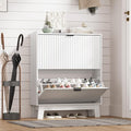 Shoe Cabinet Storage for Entryway by HUANLEGO