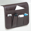 PU Leather Sofa Armrest Organizer, Armchair Magazine Holders, Waterproof Remote by Unknown