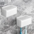 2 Pack Toothbrush Holder Wall Mounted by LUEXBOX