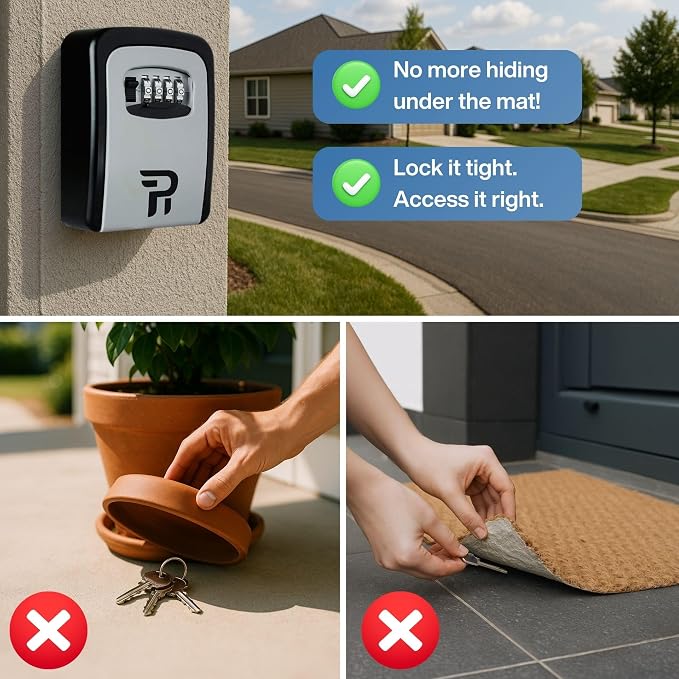 RUDY RUN Key Lock Box for Outside - Image 9