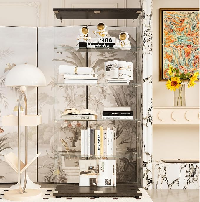 Beauty4U Glass Display Cabinet - Image 6