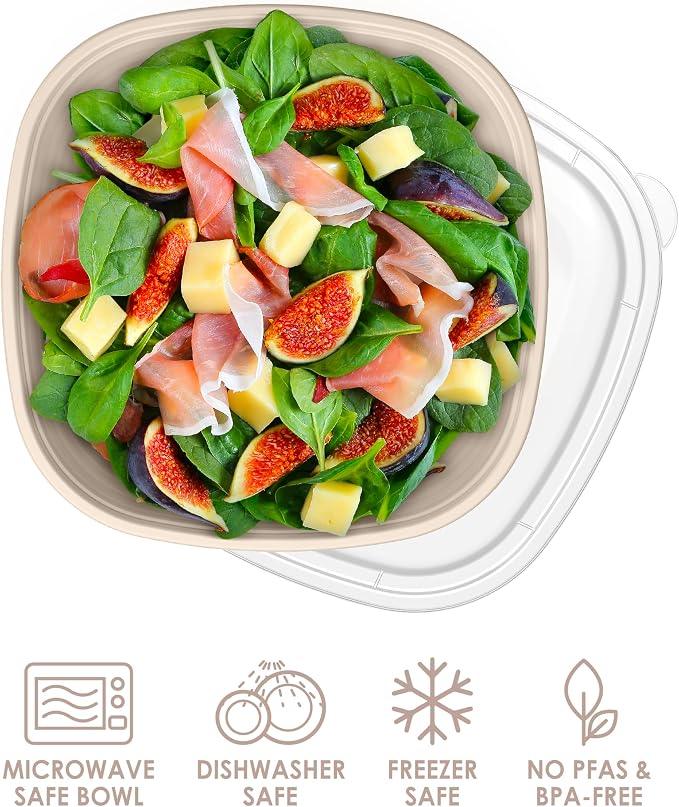 Bentgo Prep - 1-Compartment Bowls - Reusable, Microwave Safe - Image 3