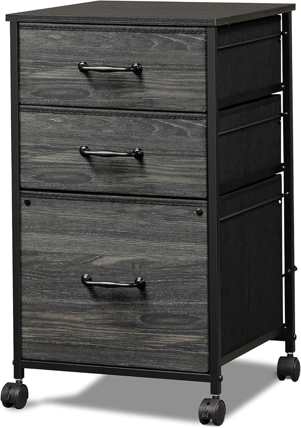 DEVAISE Mobile File Cabinet, Rolling Printer Stand by DEVAISE