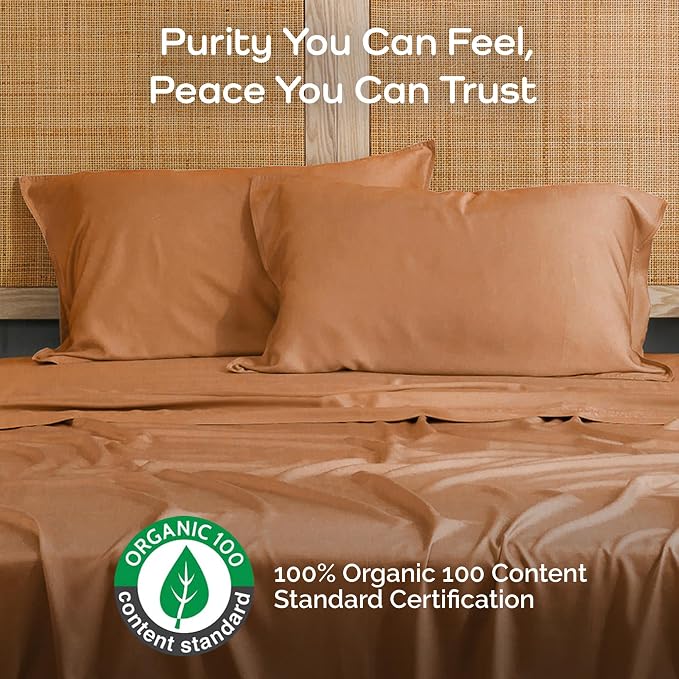 Pillow Cases Queen Size Set of 2 Pillowcases 100% Viscose from Bamboo Cooling - Image 2