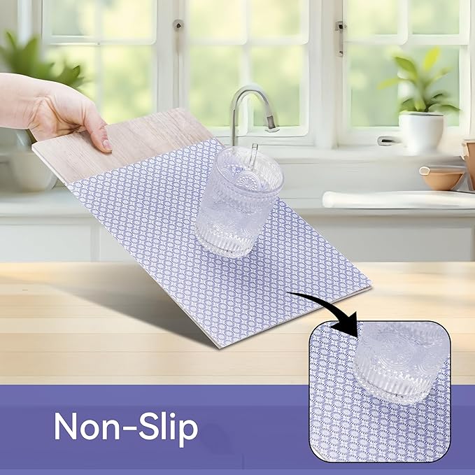 FIFTY FEET 18"x96" Non-Adhesive Shelf Liner - Image 2
