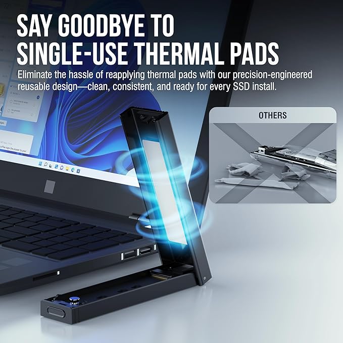 Sabrent USB 3.2 Type-C Tool-Free Enclosure - Image 6