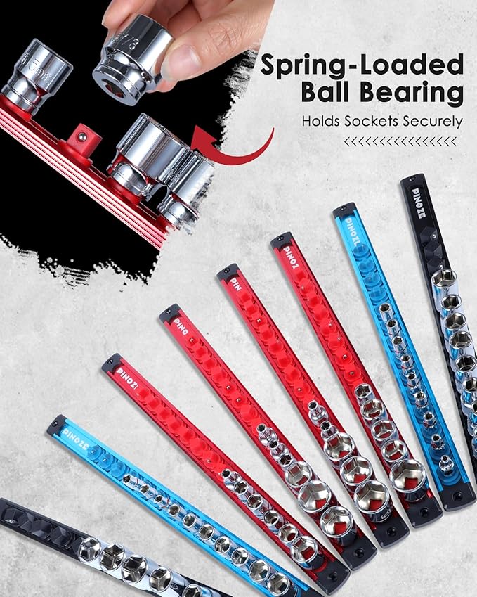 8PCS Magnetic Socket Holder Organizer Set - Image 6