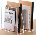 SANRUI Acrylic Magazine File Holders, Classroom Organization and Storage by SANRUI