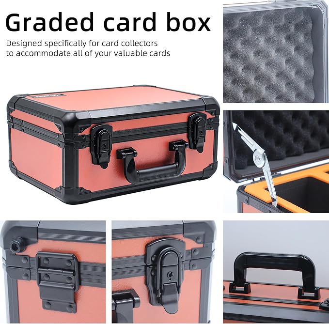 Graded Card Storage Box; Durable Sports, PSA Card Storage Case- Trading Card - Image 3