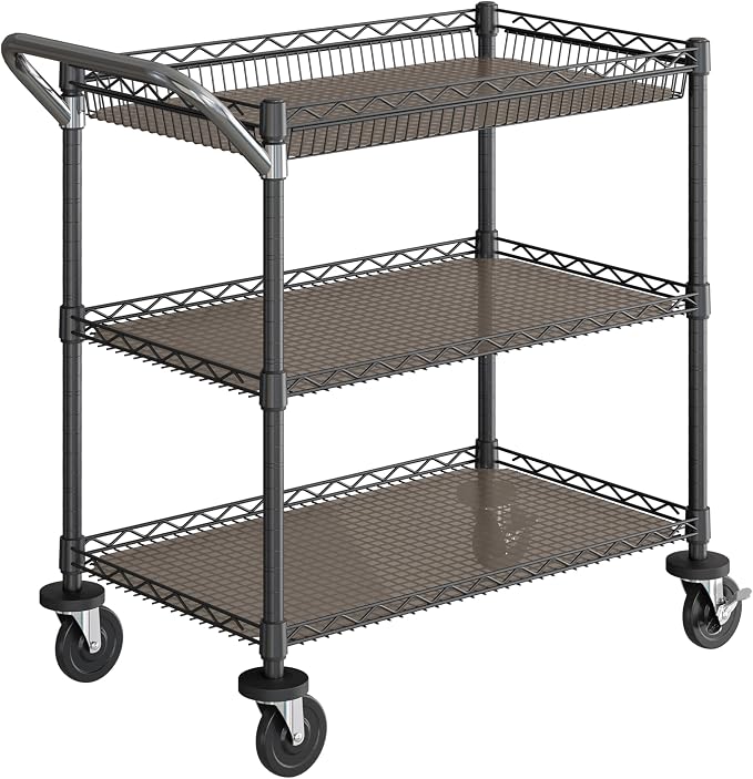Seville Classics UltraDurable NSF Commercial Heavy Duty Metal Rolling Utility by SevilleClassics