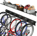 TORACK Bike Storage Rack with Shelf, 6 Bikes Hangers by TORACK