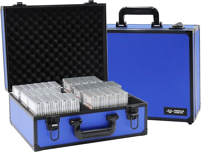 Graded Card Storage Box; Durable Sports, PSA Card Storage Case- Trading Card by UHZBTEC