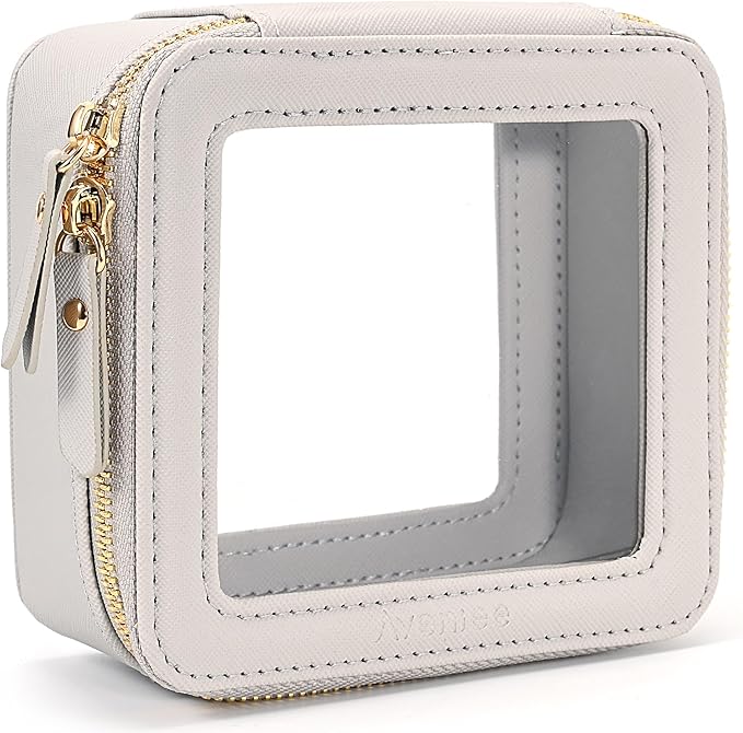 Aveniee Mini Clear Makeup Bag, Small Cosmetic Bags Travel Toiletry Pouch by Aveniee