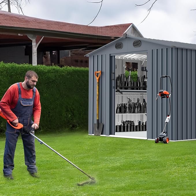 Outdoor Storage Shed 8x10 FT - Image 2