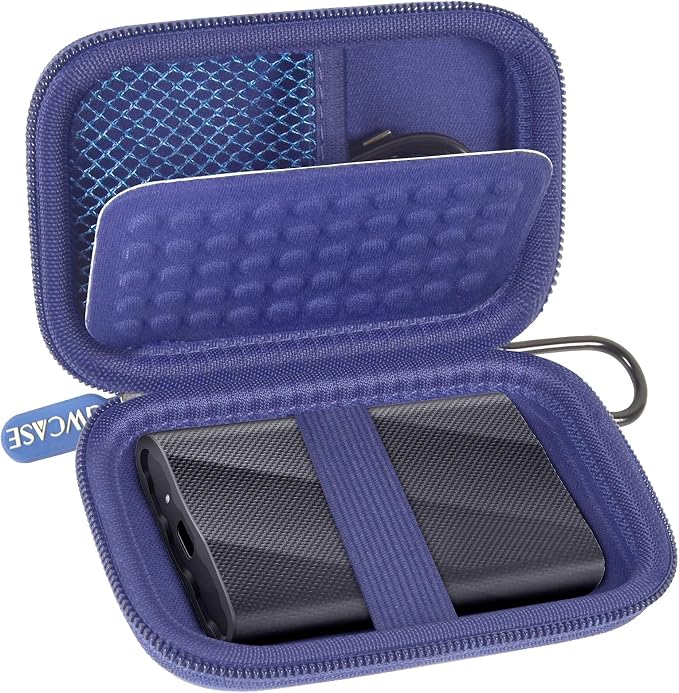 Case Compatible with Samsung T9/ T7/ T7 Shield Portable SSD 1TB 2TB 4TB by GWCASE