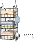 Sonyabecca 3-Tier Hanging Closet Organizer, Foldable Cabinet Wire Storage by Sonyabecca