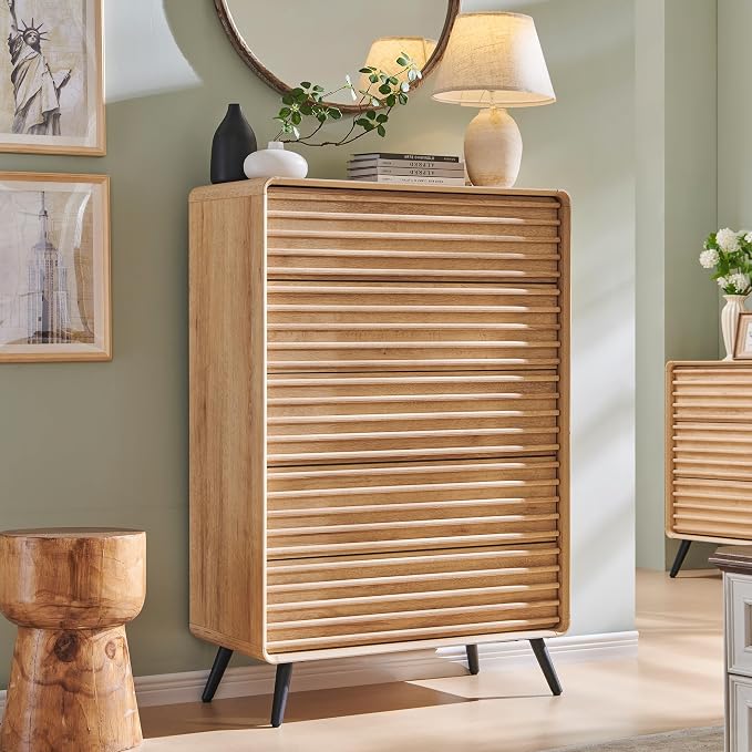 RedLemon 5 Drawers Dresser for Bedroom, Chest of Drawers by REDLEMON