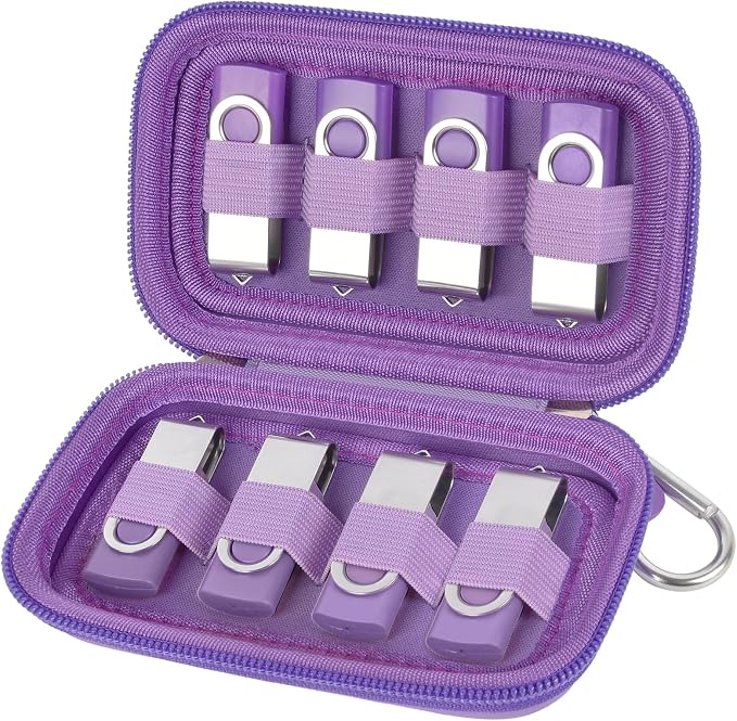 USB Flash Drive Case, SD Card Holder Compatible by ALKOO