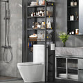 Over-The-Toilet Storage Rack, 4-Tier Bathroom Organizer Shelf Over Toilet by SalakitaHome