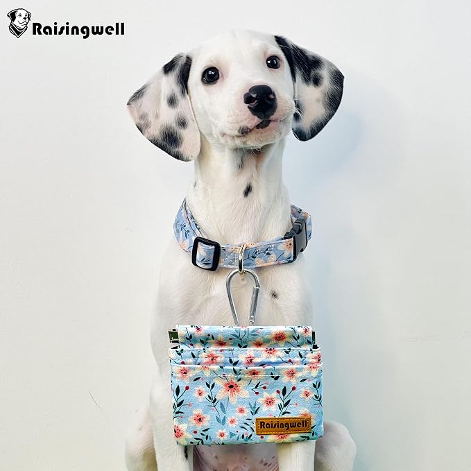 Dog Treat Pouch, Small Cotton Pocket Sized Training Holder, Hand Free Walking - Image 6