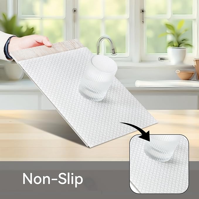 FIFTY FEET 18"x96" Non-Adhesive Shelf Liner - Image 2