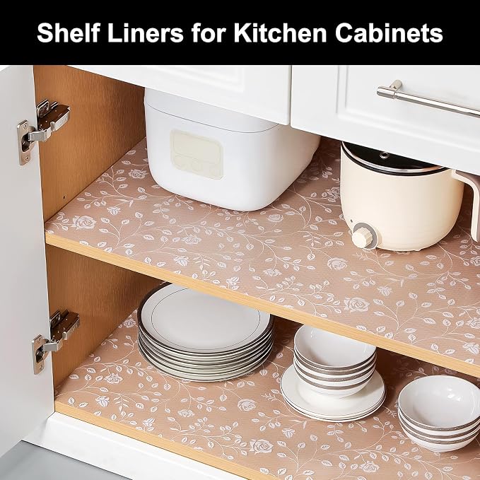Cooyes Shelf Liner – Premium Non-Adhesive Cabinet & Drawer Liner - Image 2