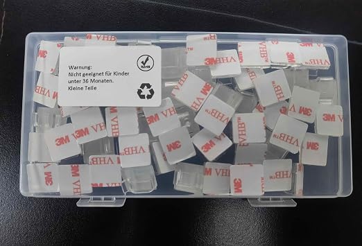 100PCS Cable Clips, Adhesive Wire Clips Strong Cord Clips Wire Holders - Image 9