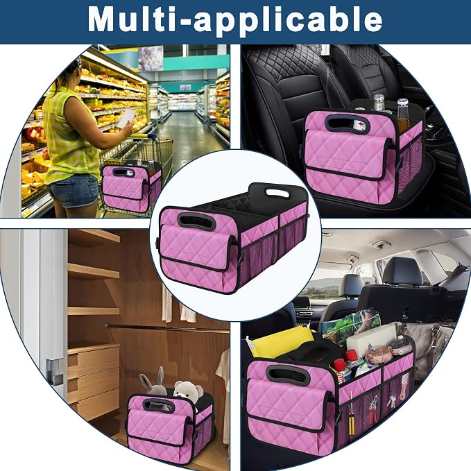 Deosk Car Trunk Organizer for SUV, Car Organizers and Storage - Image 5