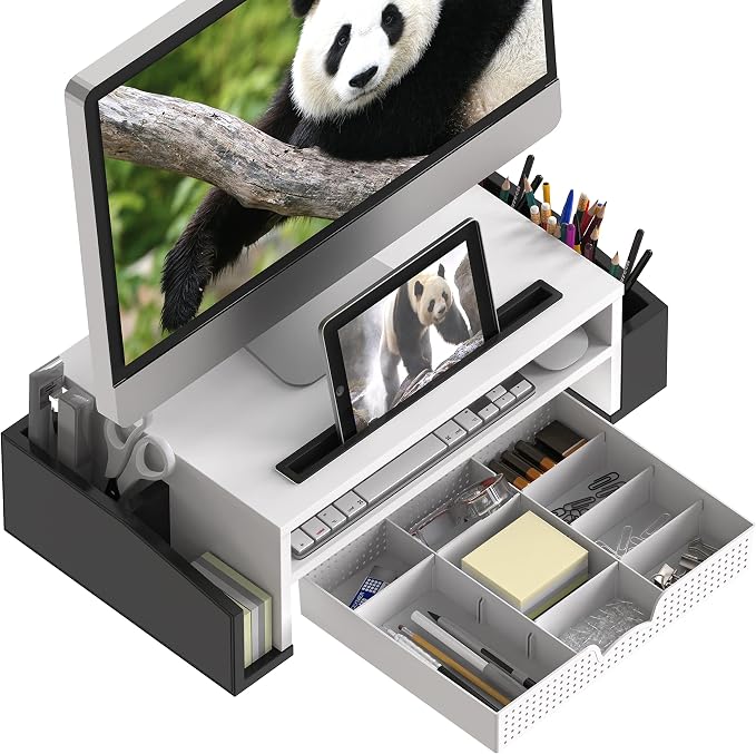Simple Houseware Desk Monitor Stand Riser - Image 3