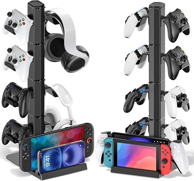 Gaming Headset & Controller Holder Stand by Kytok