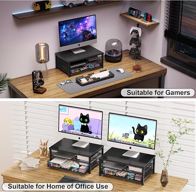 OPNICE Computer Monitor Stand Riser, Desk Organizers and Accessories - Image 5