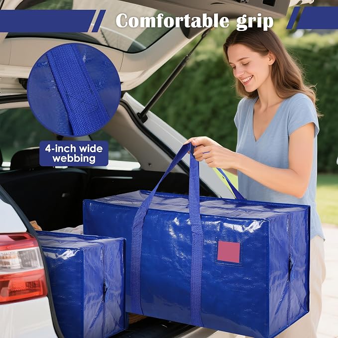 6 Pack Extra Large Heavy Duty Moving Bags - Image 6