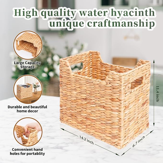 Magazines Holders, Handwoven Magazine Basket - Image 2