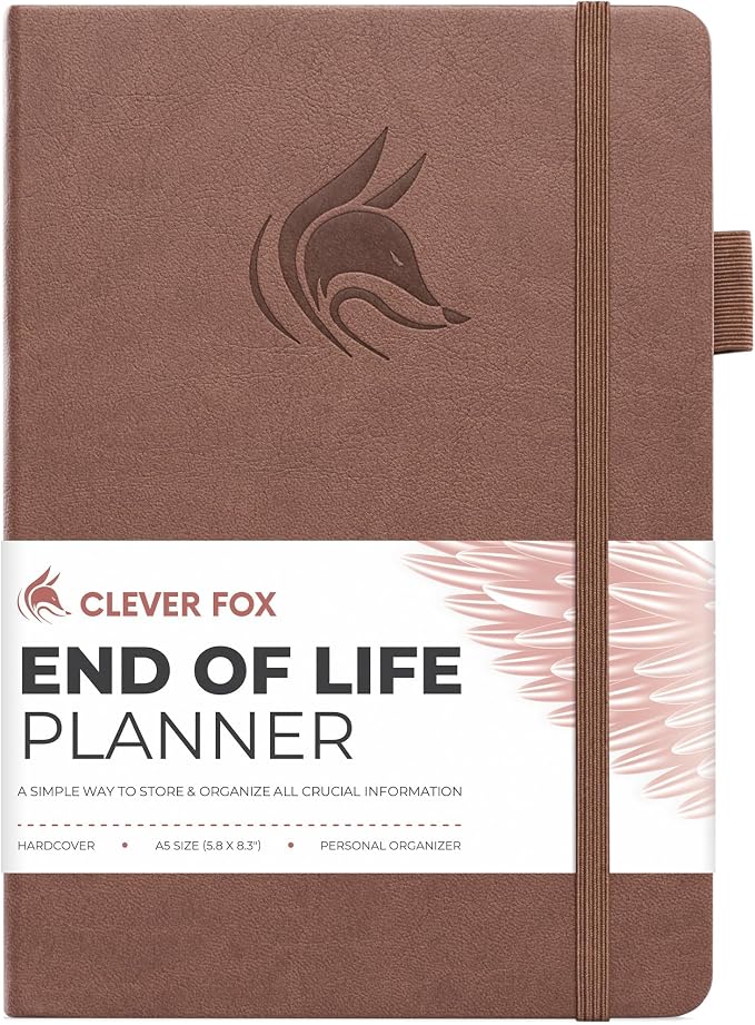 Clever Fox End of Life Planner – Final Arrangements Organizer by CleverFox