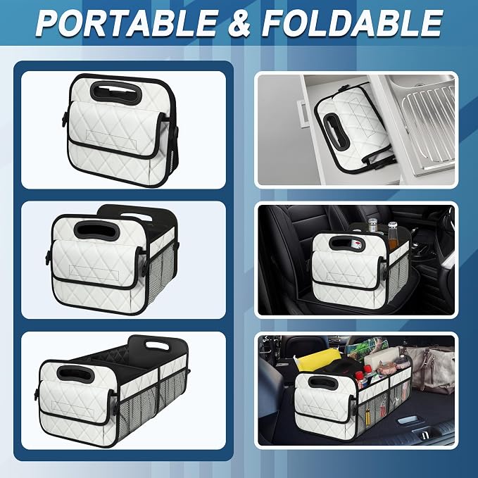 Deosk Trunk Organizer with 6 Pockets - Image 4