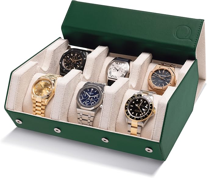 QWATCHBANDS Napa Leather Watch Case by QWatch