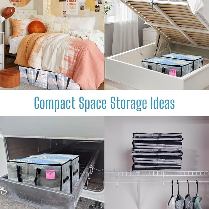 VENO 8 Pack Moving Bags, Comforter and Blanket Storage Bags - Image 6